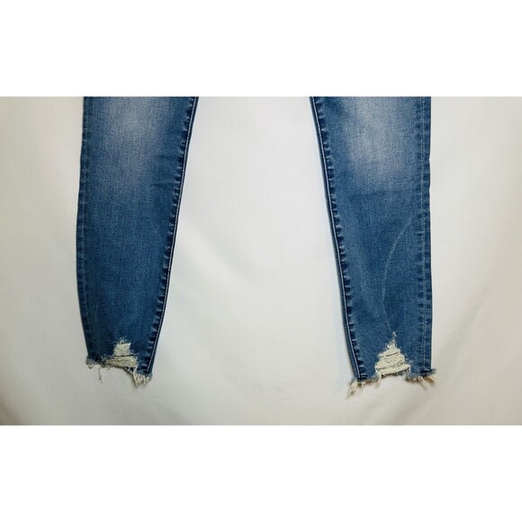 Abercrombie & Fitch Super Skinny Ankle Distressed Jeans‎ Denim Women's 26/2R NEW - Picture 3 of 11
